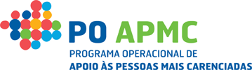 Logo Programa Operacional de Apoio às Pessoas Mais Carenciadas